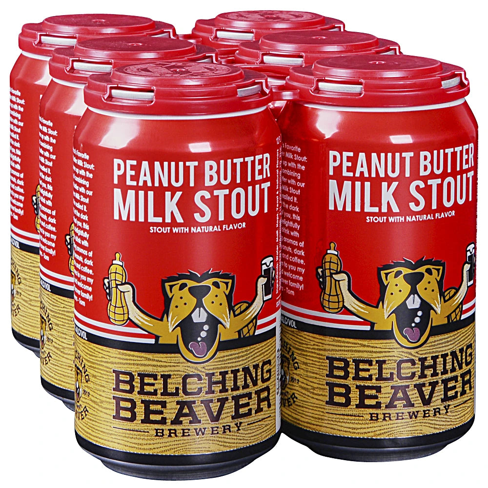 BELCHING BEAVER PEANUT BUTTER MILK STOUT 355ML 6PK CAN