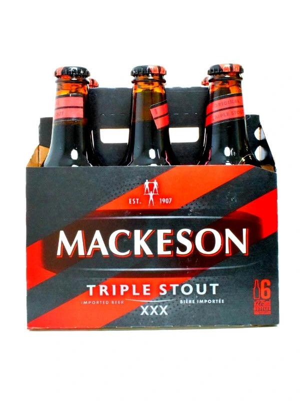 MACKESON STOUT 275ML 6PK BT