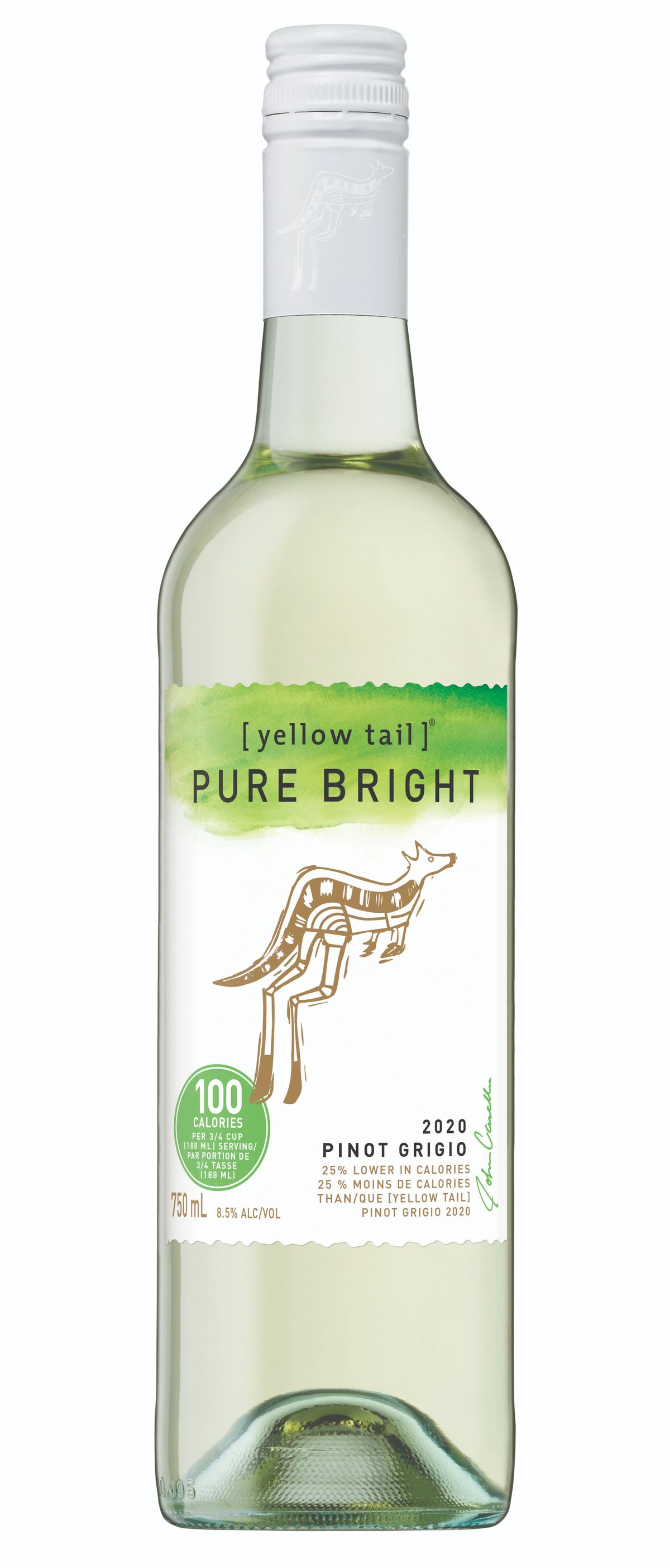 PURE BRIGHT PINOT GRIGIO 750ML @ Deerfoot Meadows [1038219]