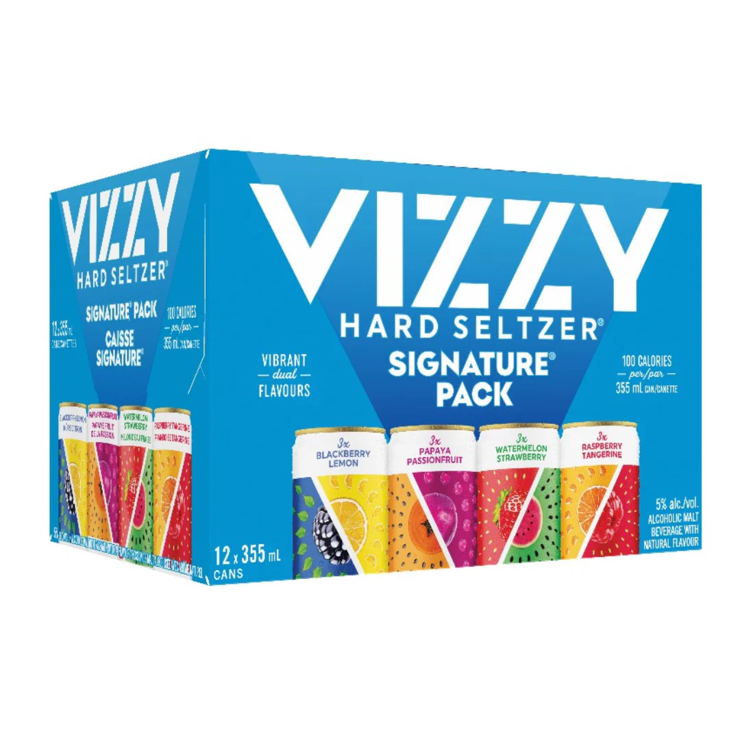 VIZZY HARD SELTZER SIGNATURE MIXER 355ML 12PK CAN