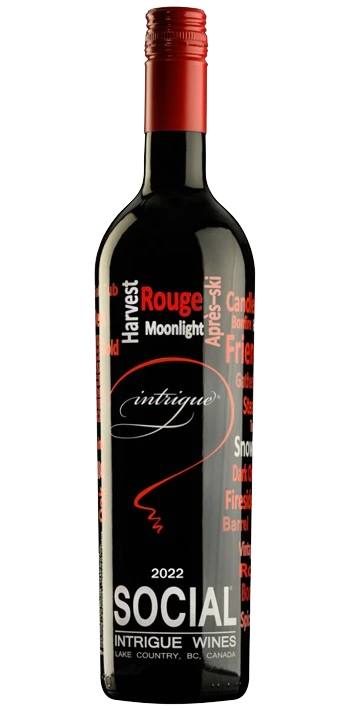 INTRIGUE SOCIAL RED 750ML @ Kelowna [1038602]