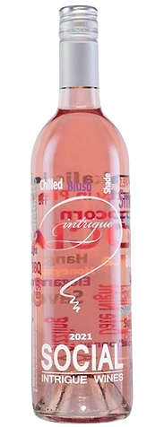 INTRIGUE SOCIAL ROSE 750ML