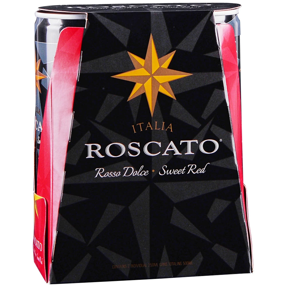 ROSCATO ROSSO DOLCE 250ML 2PK CAN @ MacTaggart [1038755]