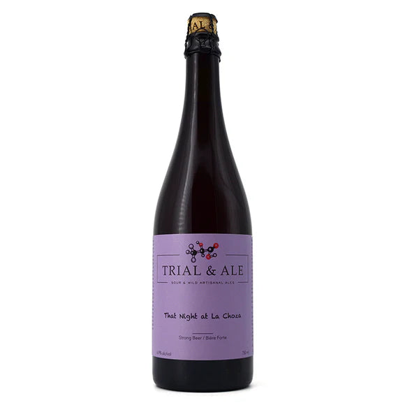 TRIAL & ALE THAT NIGHT AT LA CHOZA SOUR ALE 750ML