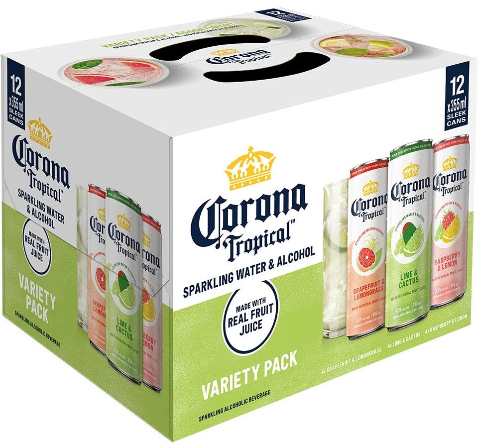 CORONA TROPICAL MIXER 355ML 12PK CAN