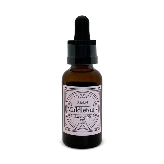 MIDDLETONS BITTERS RHUBARB 1OZ