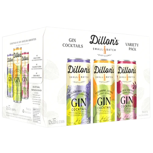DILLONS GIN SODA MIXER 355ML 12PK CAN