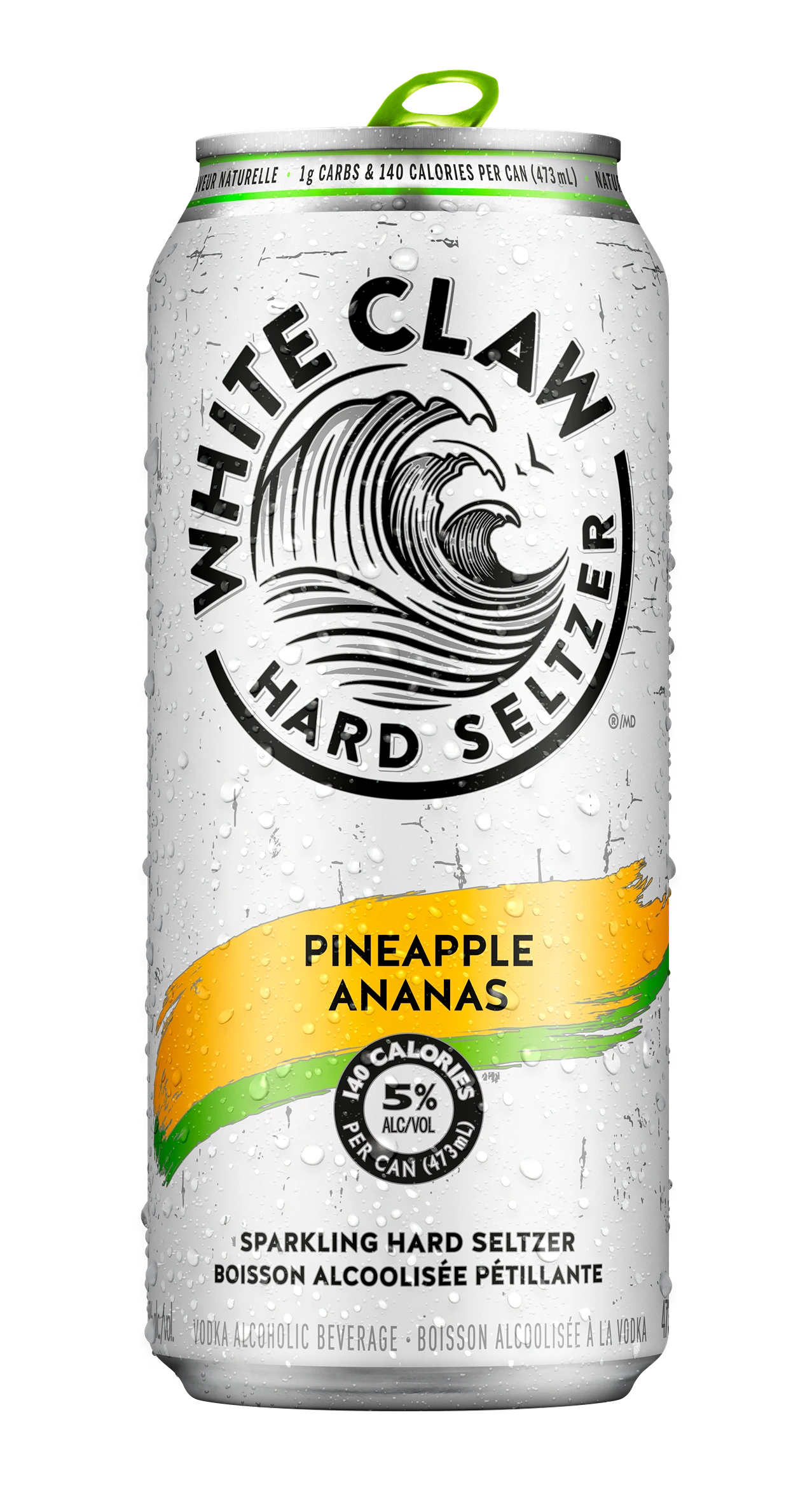 WHITE CLAW HARD SELTZER PINEAPPLE 473ML CAN