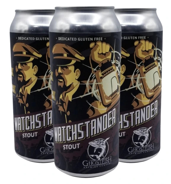 GHOSTFISH WATCHSTANDER GLUTEN FREE STOUT 473ML 4PK CAN