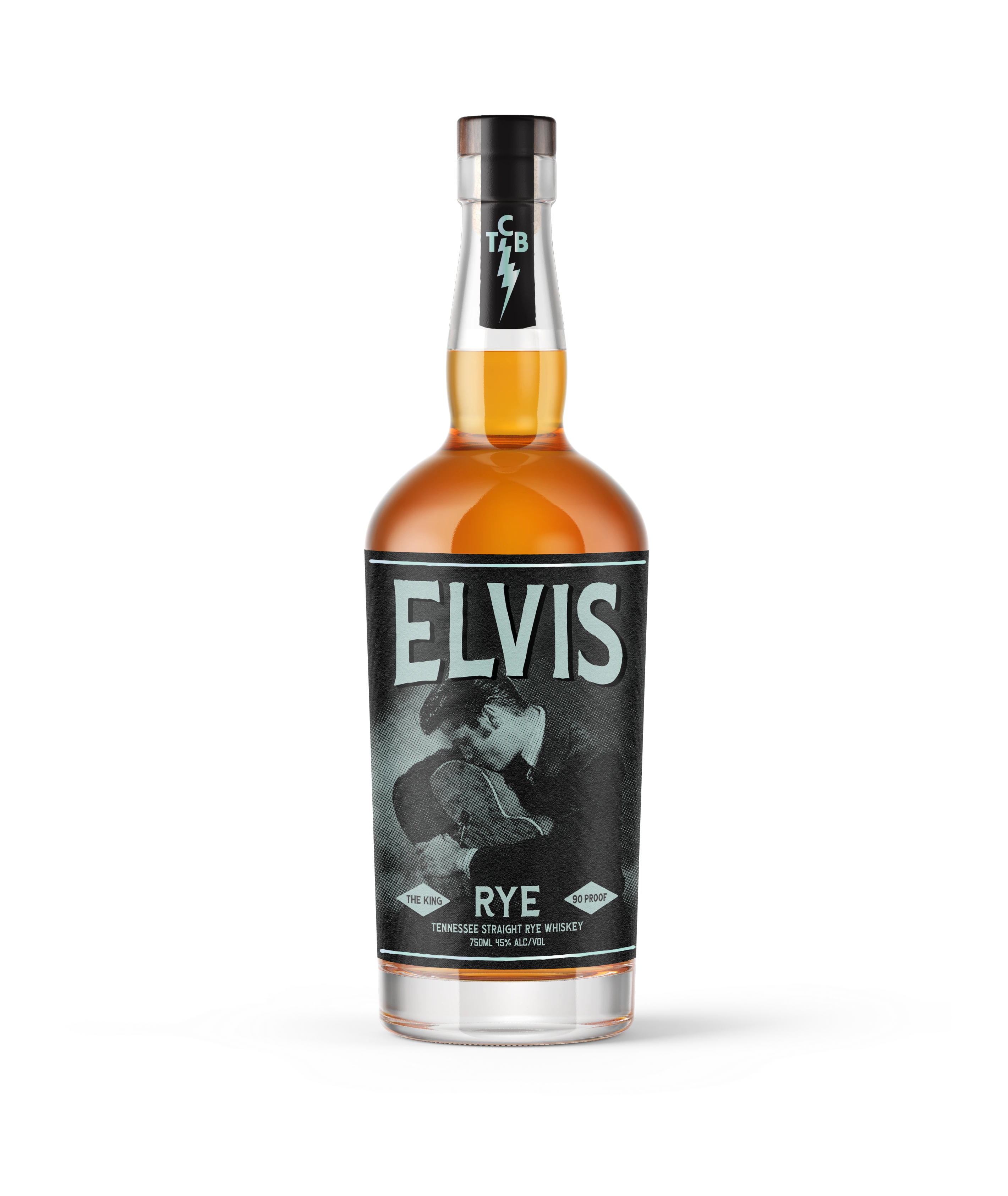 ELVIS STRAIGHT RYE WHISKEY 750ML