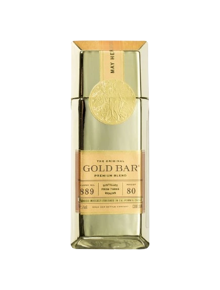GOLD BAR PREMIUM BLEND WHISKEY 50ML