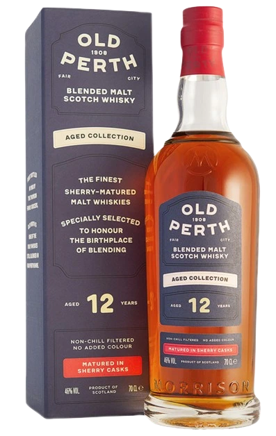 OLD PERTH 12YR BLENDED SCOTCH WHISKY 700ML
