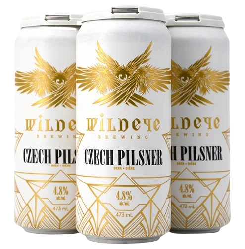 WILDEYE CZECH PILSNER 473ML 4PK CAN