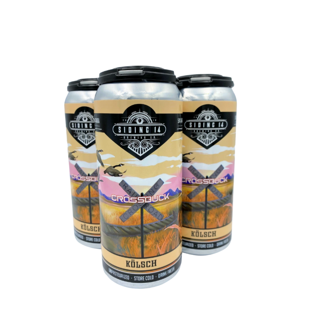 SIDING 14 CROSSBUCK KOLSCH 473ML 4PK CAN