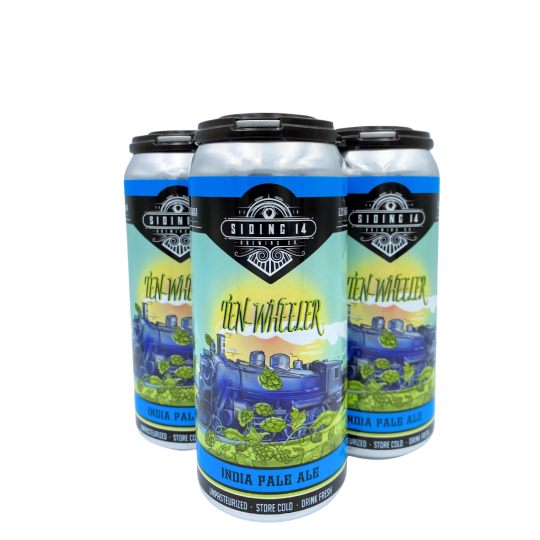 SIDING 14 TEN WHEELER IPA 473ML 4PK CAN