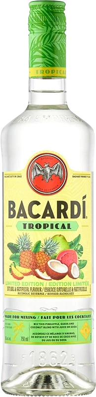 BACARDI TROPICAL RUM 750ML @ Kelowna [1039127]