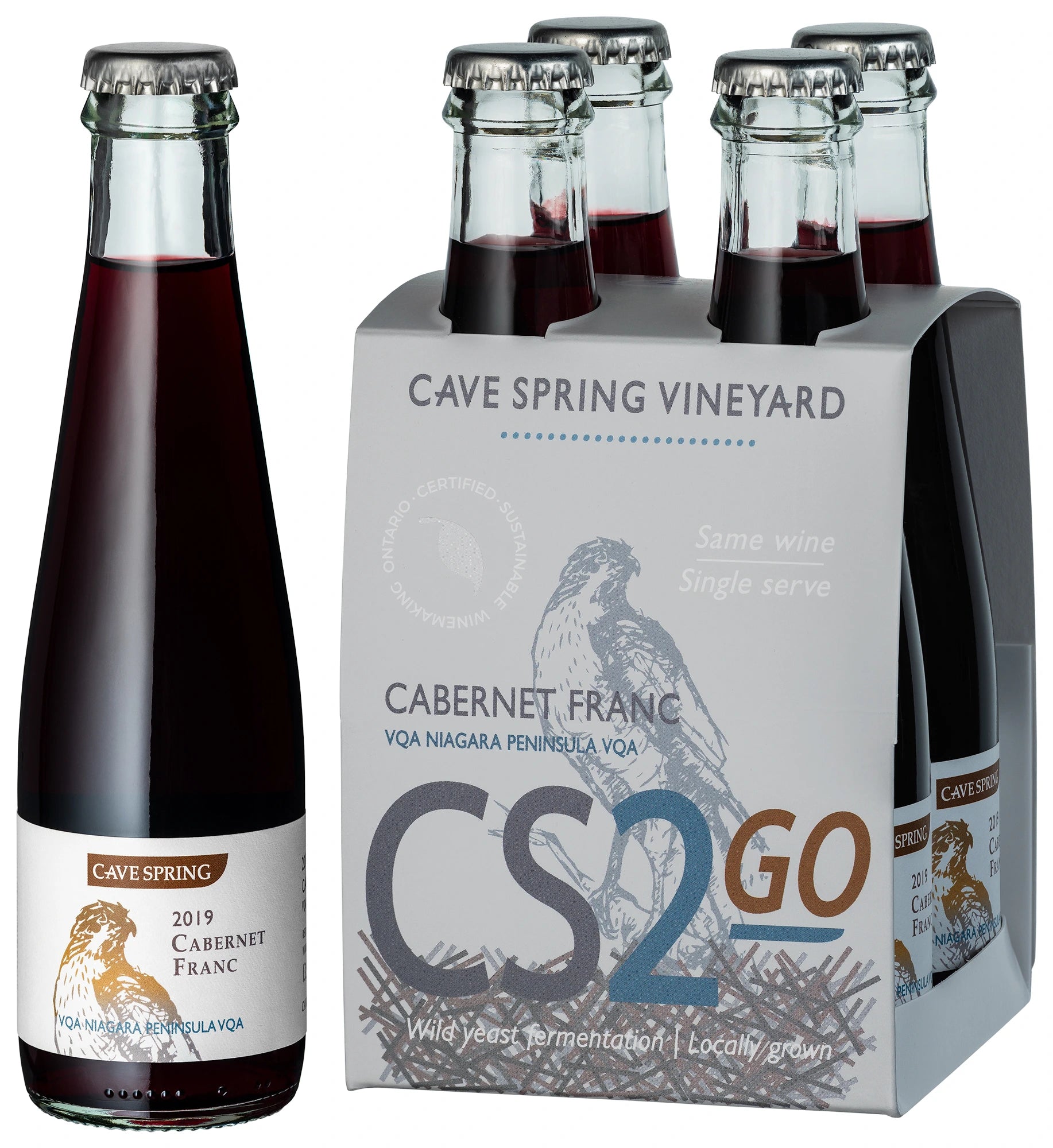 CAVE SPRINGS CABERNET FRANC 200ML 4PK BT