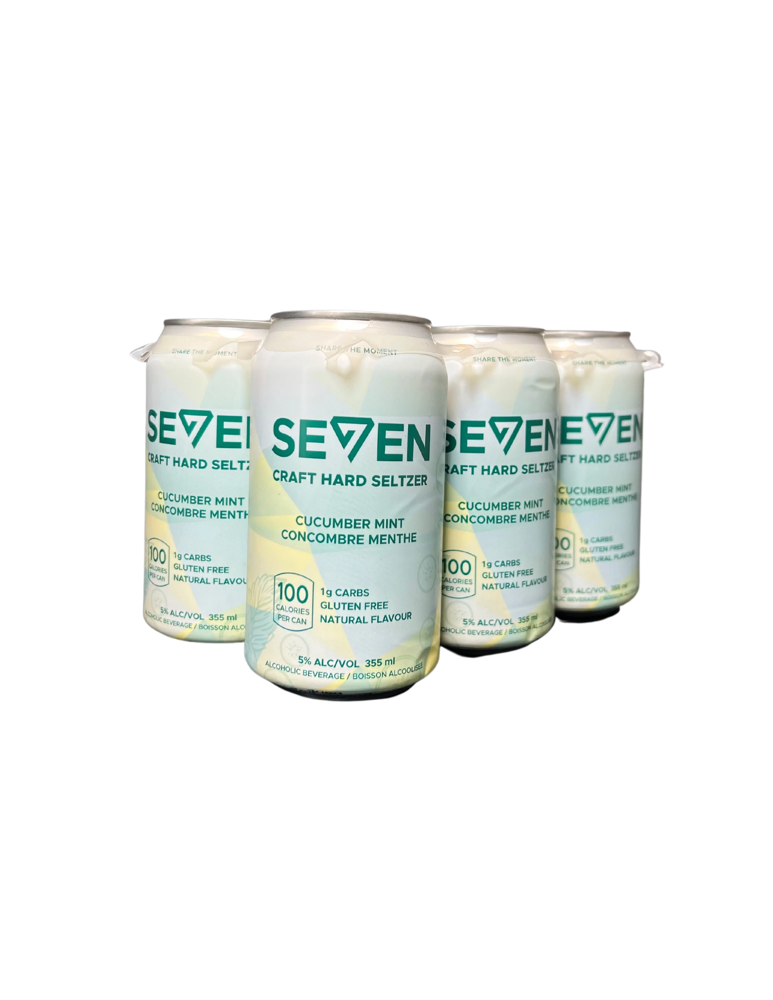 ALLEY KAT SEVEN CUCUMBER MINT SELTZER 355ML 6PK CAN