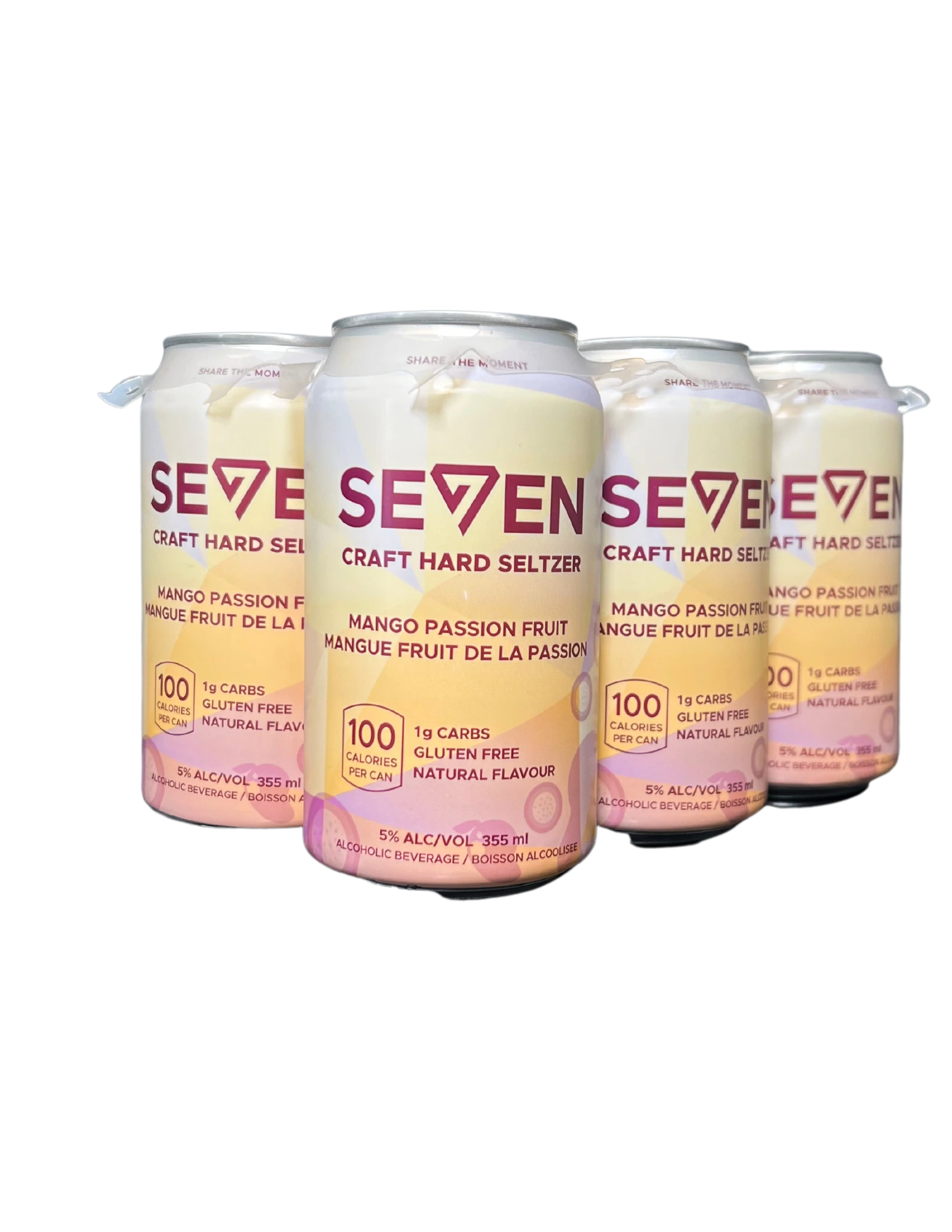 ALLEY KAT SEVEN MANGO PASSION SELTZER 355ML 6PK CAN