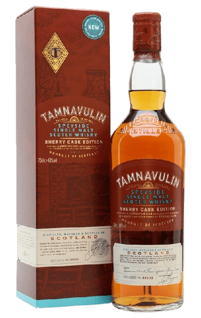 TAMNAVULIN SHERRY CASK SINGLE MALT SCOTCH WHISKY 750ML