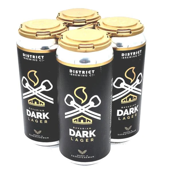 DISTRICT BAVARIAN DARK LAGER 473ML 4PK CAN