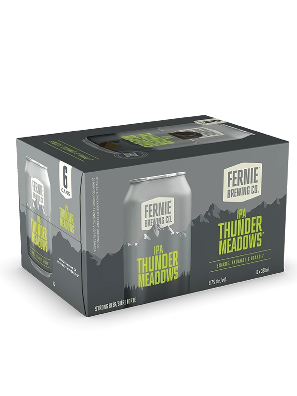 FERNIE THUNDER MEADOWS IPA 355ML 6PK CAN @ Kelowna [1039577]