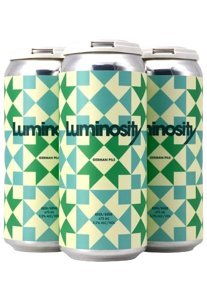CABIN LUMINOSITY GERMAN PILSNER 473ML 4PK CAN