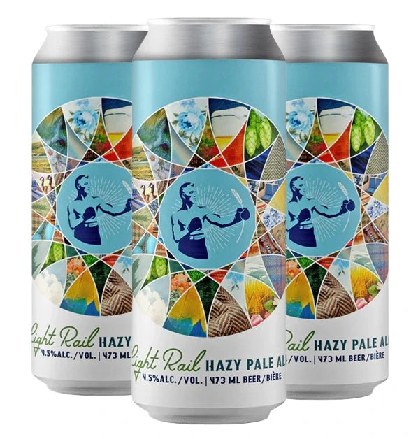 CAMPIO LIGHT RAIL HAZY PALE ALE 473ML 4PK CAN
