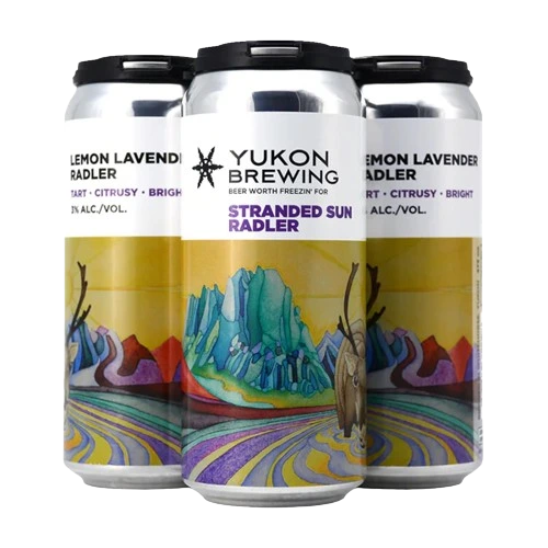 YUKON STRANDED SUN RADLER 473ML 4PK CAN