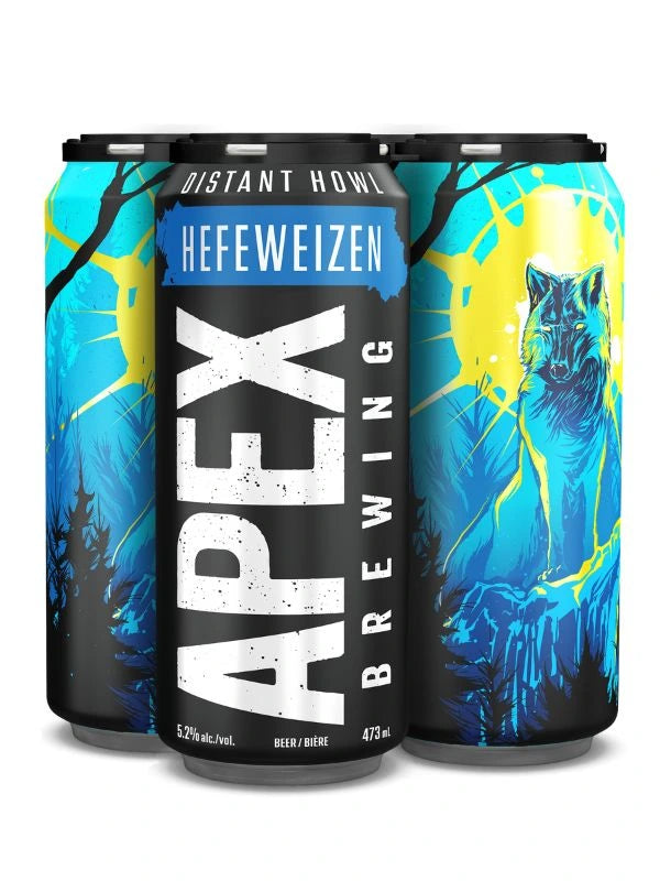 APEX PREDATOR DISTANT HOWL HEFEWEIZEN 473ML 4PK CAN