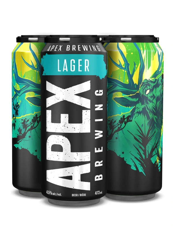 APEX PREDATOR LAGER 473ML 4PK CAN