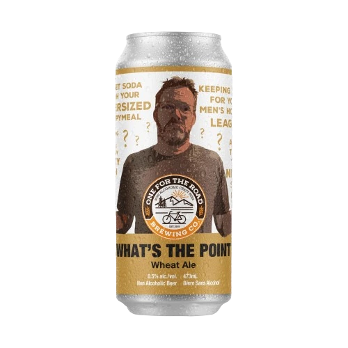 ONE FOR THE ROAD NON ALC WHATS THE POINT WHEAT 473ML 4PK CAN @ Kelowna [1040368]