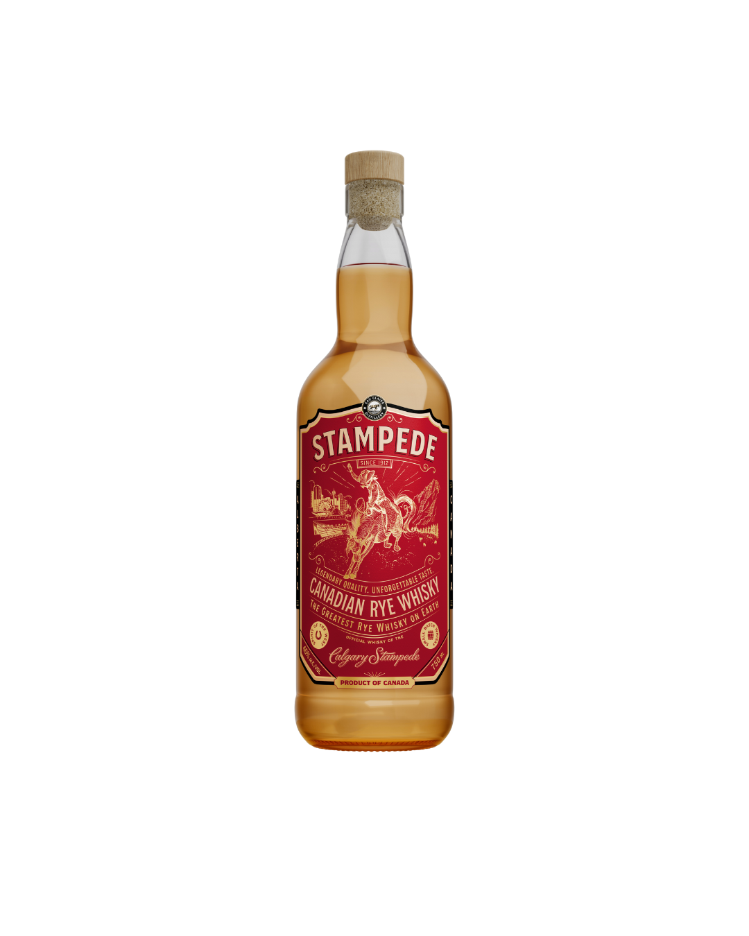 EAU CLAIRE STAMPEDE RYE WHISKY 750ML
