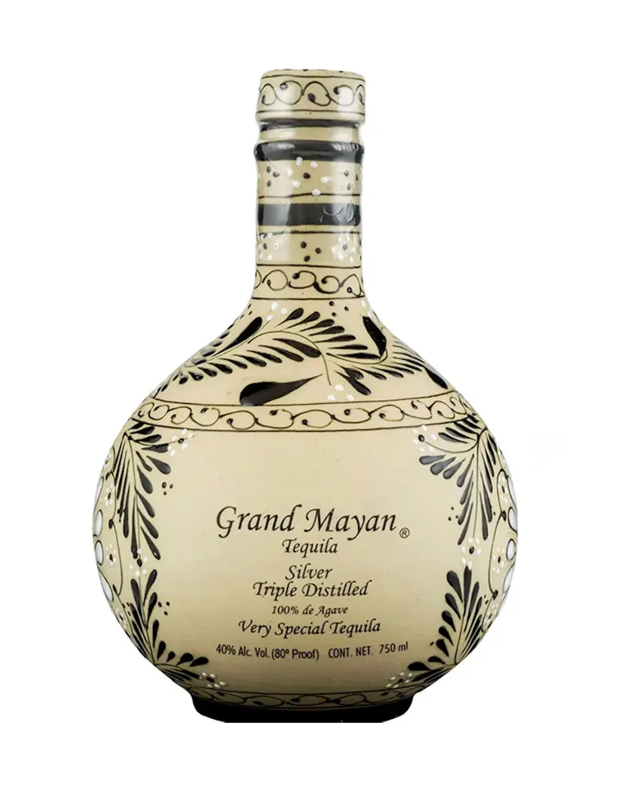 GRAND MAYAN TRIPLE DISTILLED SILVER TEQUILA 750ML