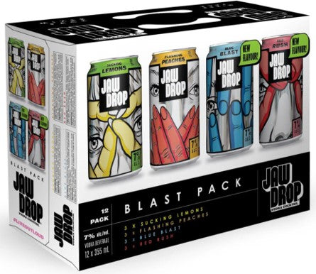JAW DROP BLAST PACK 355ML 12PK CAN