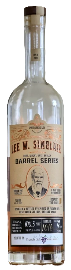 SPIRITS OF FRENCH LICK LEE W SINCLAIR SINGLE BARREL 750ML