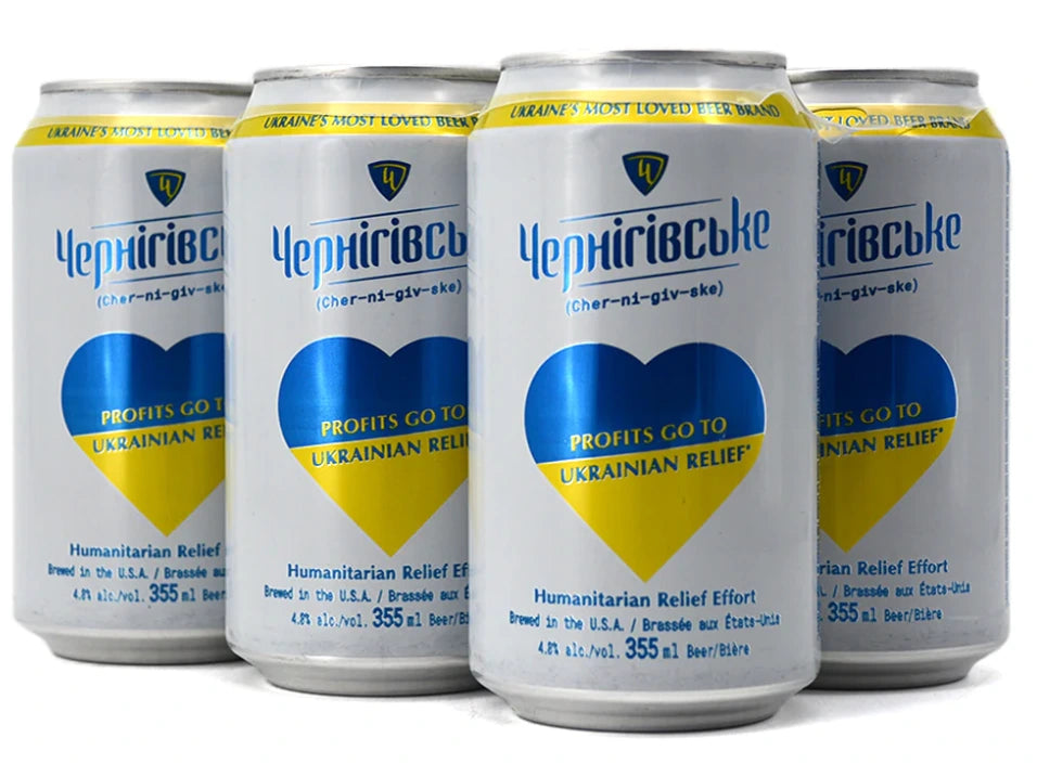 CHERNIGIVSKE LAGER 355ML 6PK CAN