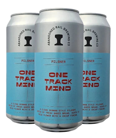 ABANDONED RAIL ONE TRACK MIND PILSNER 473ML 4PK CAN @ Kelowna [1040975]
