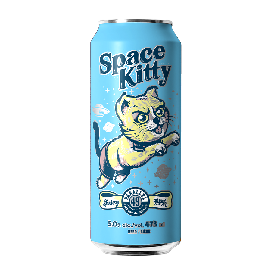 PARALLEL 49 SPACE KITTY JUICY IPA 473ML CAN