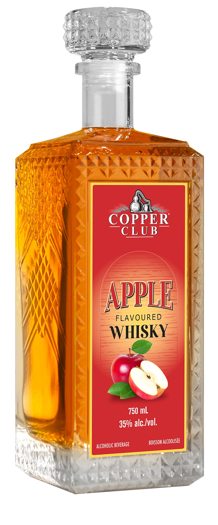 COPPER CLUB APPLE FLAVOURED WHISKY 750ML @ Deerfoot City [1041119]