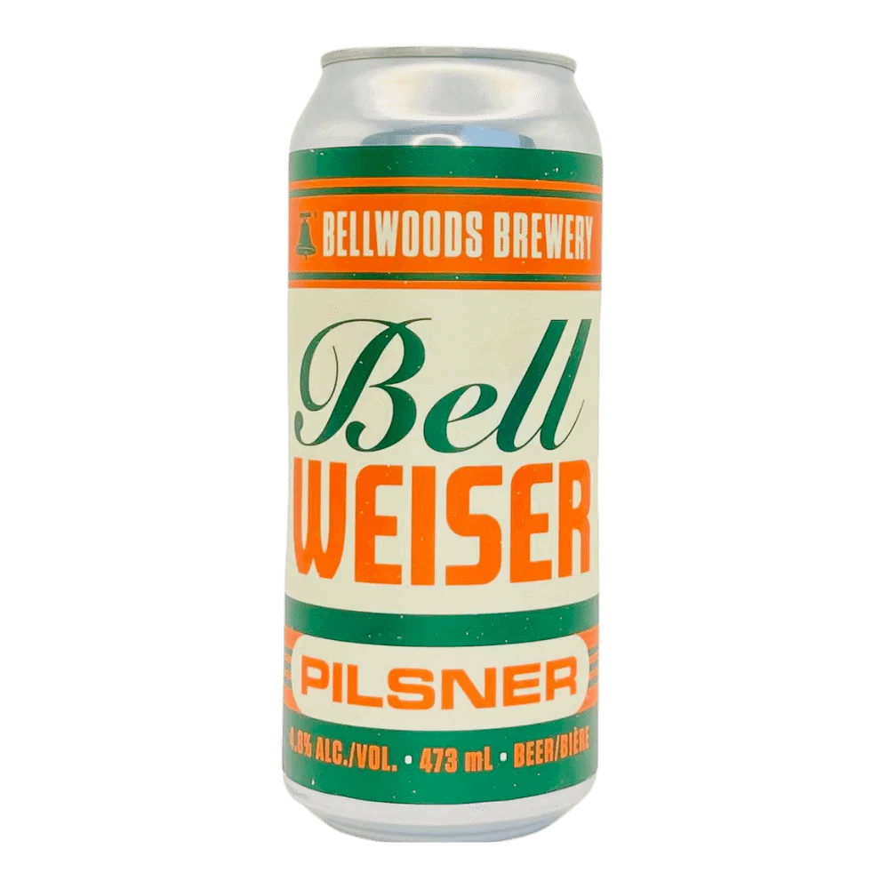 BELLWOODS BELLWEISER PILSNER 473ML CAN