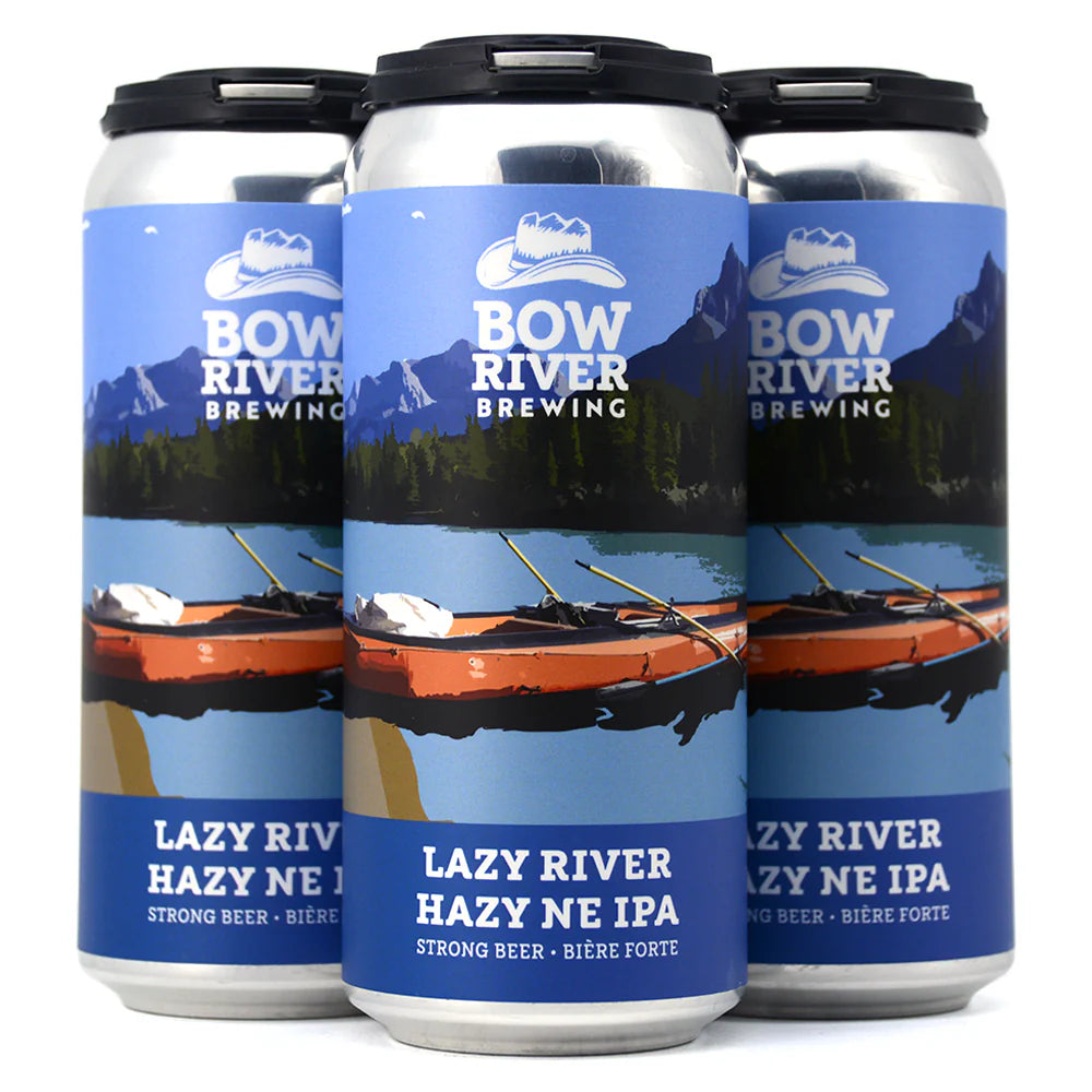 BOW RIVER LAZY RIVER NEW ENGLAND IPA 473ML 4PK CAN