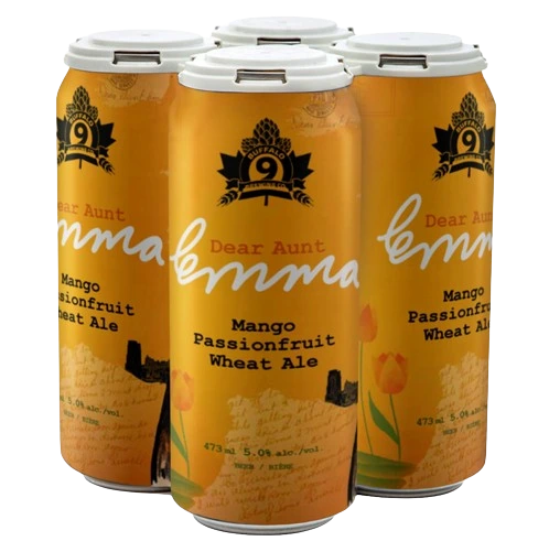 BUFFALO 9 DEAR AUNT EMMA MANGO PASSION WHEAT 473ML 4PK CAN