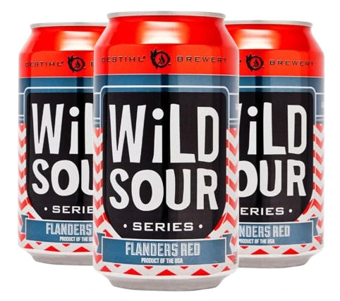 DESTIHL WILD SOUR FLANDERS RED 473ML 4PK CAN