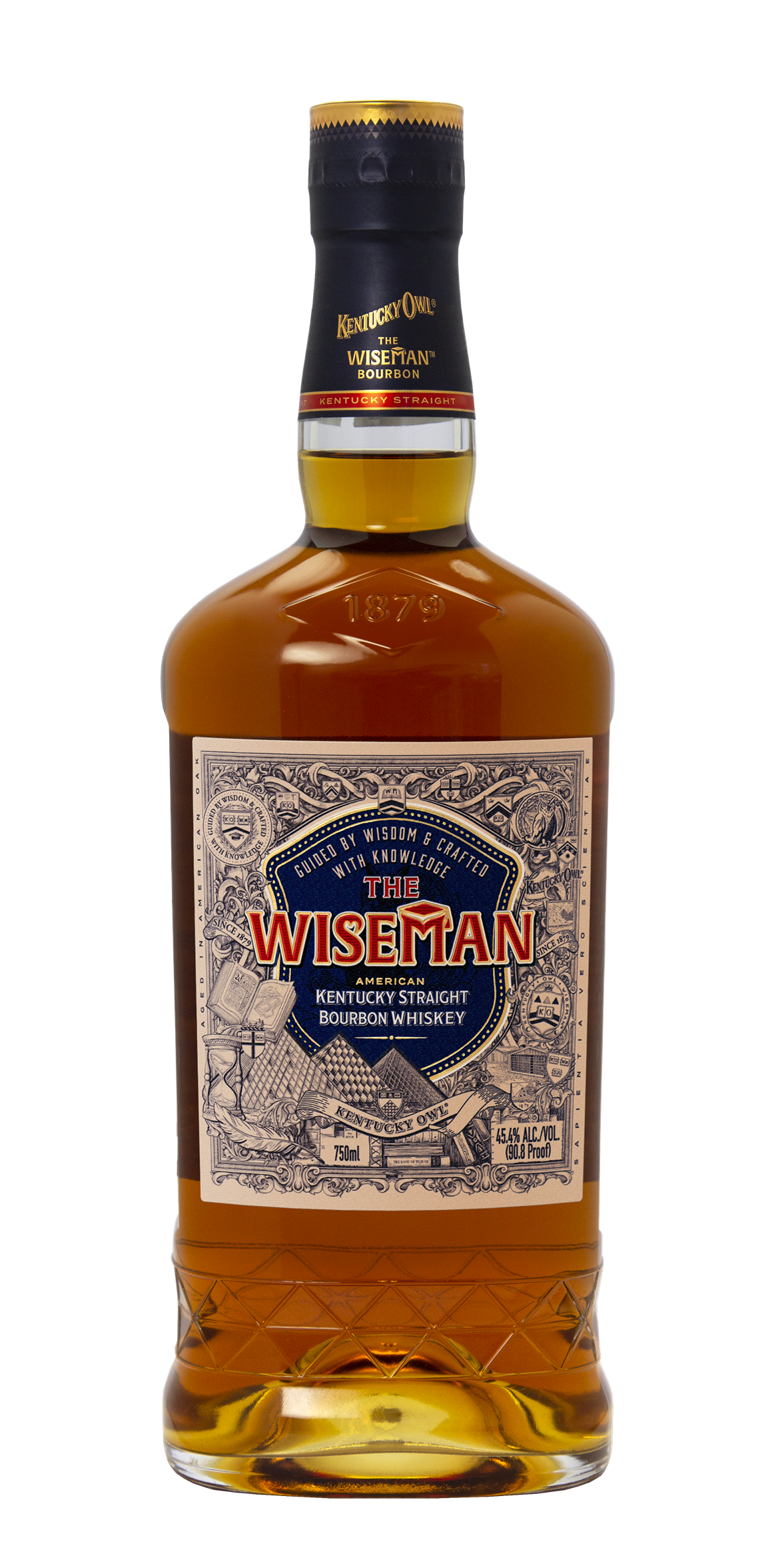 KENTUCKY OWL WISEMAN BOURBON WHISKEY 750ML @ Kelowna [1041374]