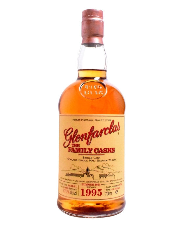 GLENFARCLAS FAMILY CASK 1995 S21 SINGLE MALT SCOTCH 700ML