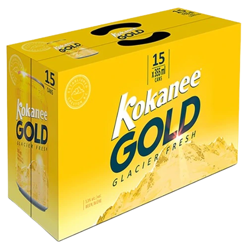 KOKANEE GOLD 355ML 15PK CAN