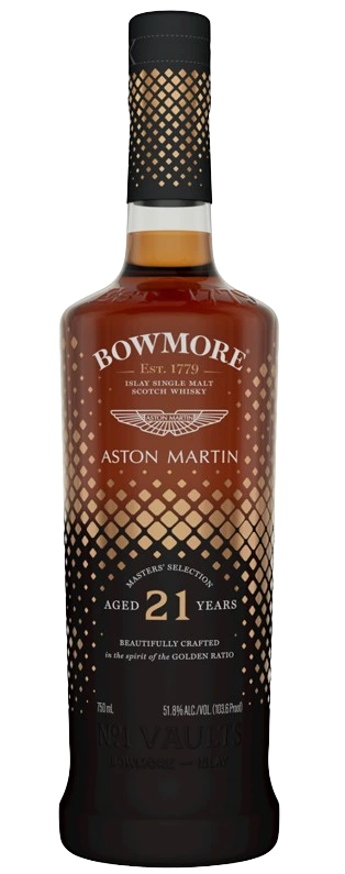BOWMORE MASTERS ASTON MARTIN 21YR ED1 SCOTCH 700ML
