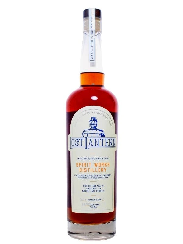 LOST LANTERN SPIRIT WORKS CASK #4 SLOE GIN 2022 RYE 750ML