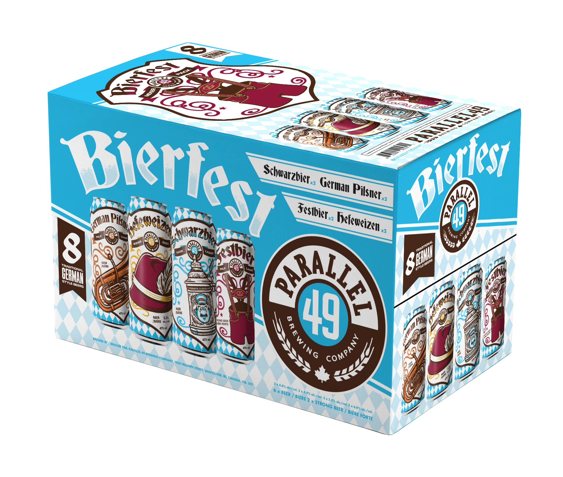 PARALLEL 49 OKTOBERFEST MIXER 473ML 8PK CAN